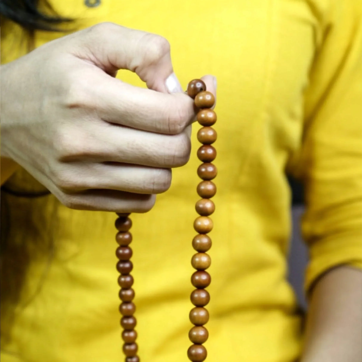 Sandalwood Mala, Sandalwood Japa Mala, 108 Meditation Mala, Buddhist Mala, 108 Mala Beads, Sandalwood Rosary, Hindu Prayer Mala, 108 Mala Necklace - LoveNspire