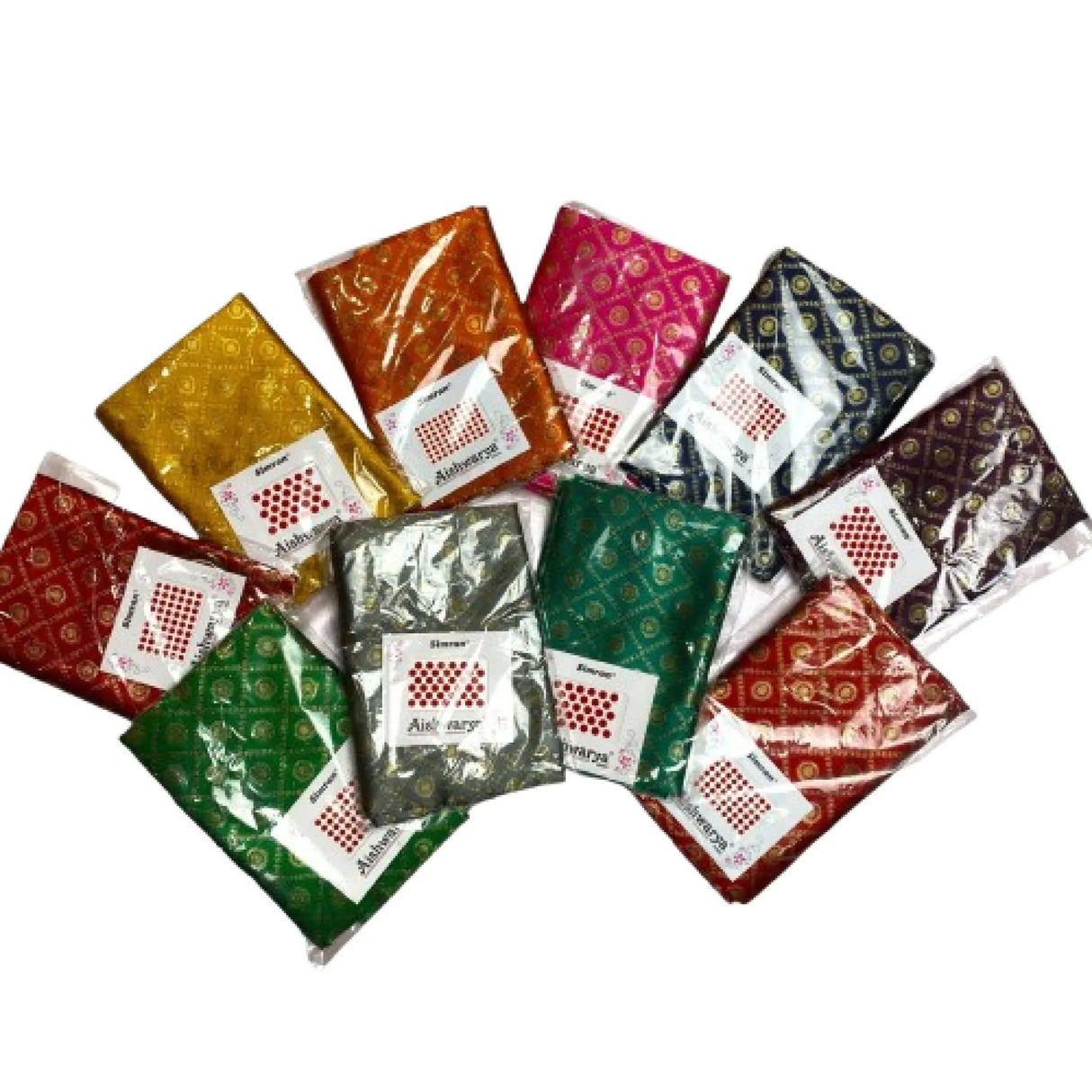 10pcs, Bindi Gajra Saree Blouse Piece, Unstitched, Varalakshmi Blouses, Unstiched Blouse, Thamboolam Blouse, Sari Blouse, Saree Blouse Piece, Saree Blouse - LoveNspire