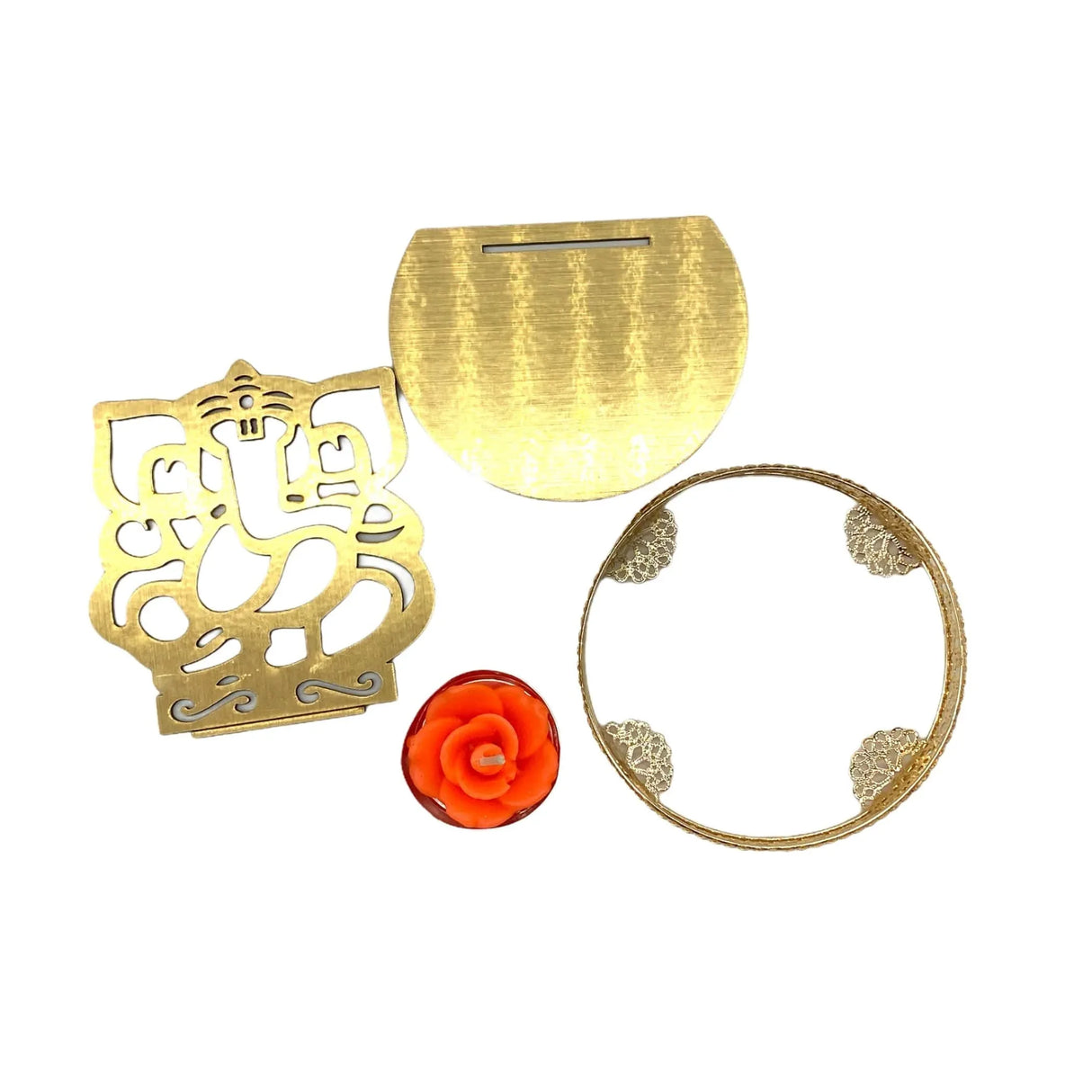 Shadow Ganesha Tealight Candle Holder Festival of Light Decorative T-light Holder for Diwali Christmas Hanukkah Thanksgiving Gift Diya Candle Holder for Centerpiece Dining Table Home Decor - LoveNspire