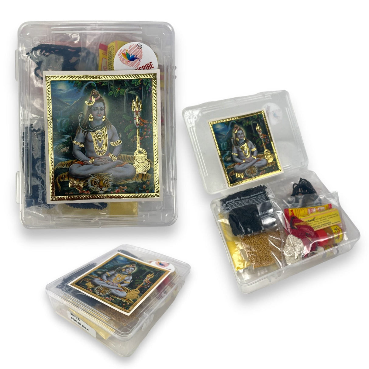 Shiv Puja Kit, Shiv Pooja Kit, Lord Shiva Pooja, Shiva Pooja Samagri, Shivratri Puja Kit, Puja Item, Pooja Item - LoveNspire