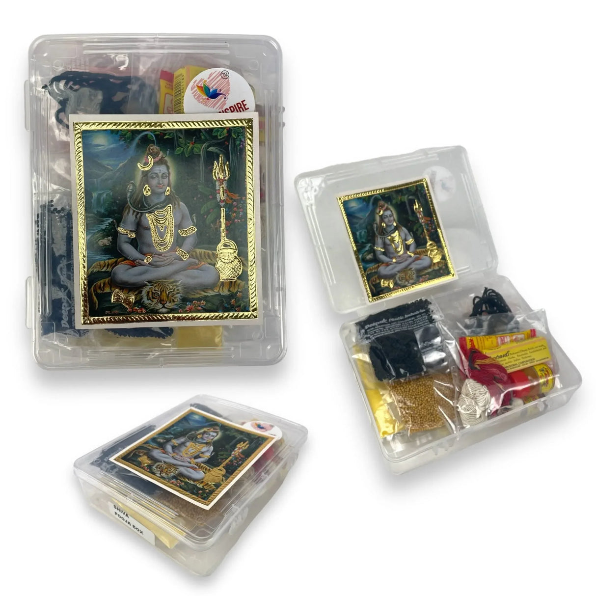 Shiv Puja Kit, Shiv Pooja Kit, Lord Shiva Pooja, Shiva Pooja Samagri, Shivratri Puja Kit, Puja Item, Pooja Item - LoveNspire