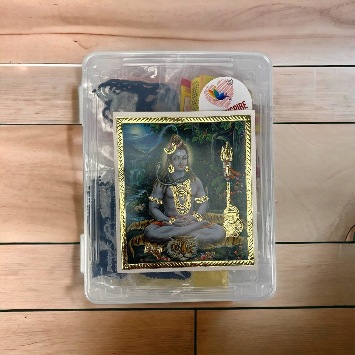 Shiv Puja Kit, Shiv Pooja Kit, Lord Shiva Pooja, Shiva Pooja Samagri, Shivratri Puja Kit, Puja Item, Pooja Item - LoveNspire