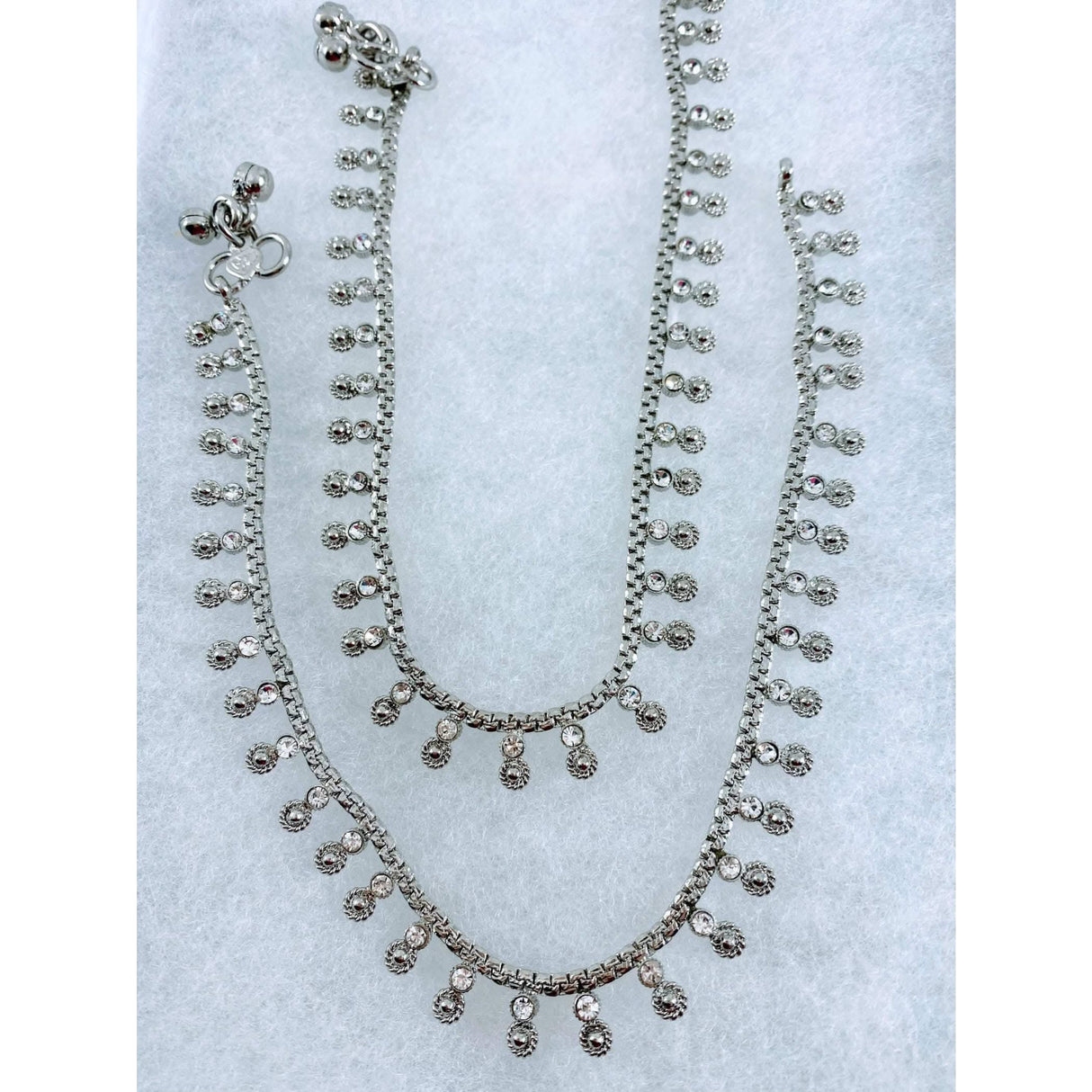 Silver Anklet, Anklets, Silver Anklets, Anklets for Women, Ankle Bracelet, Payal, Ankle Chain, Boho Ankle Bracelet, Panjeb - LoveNspire