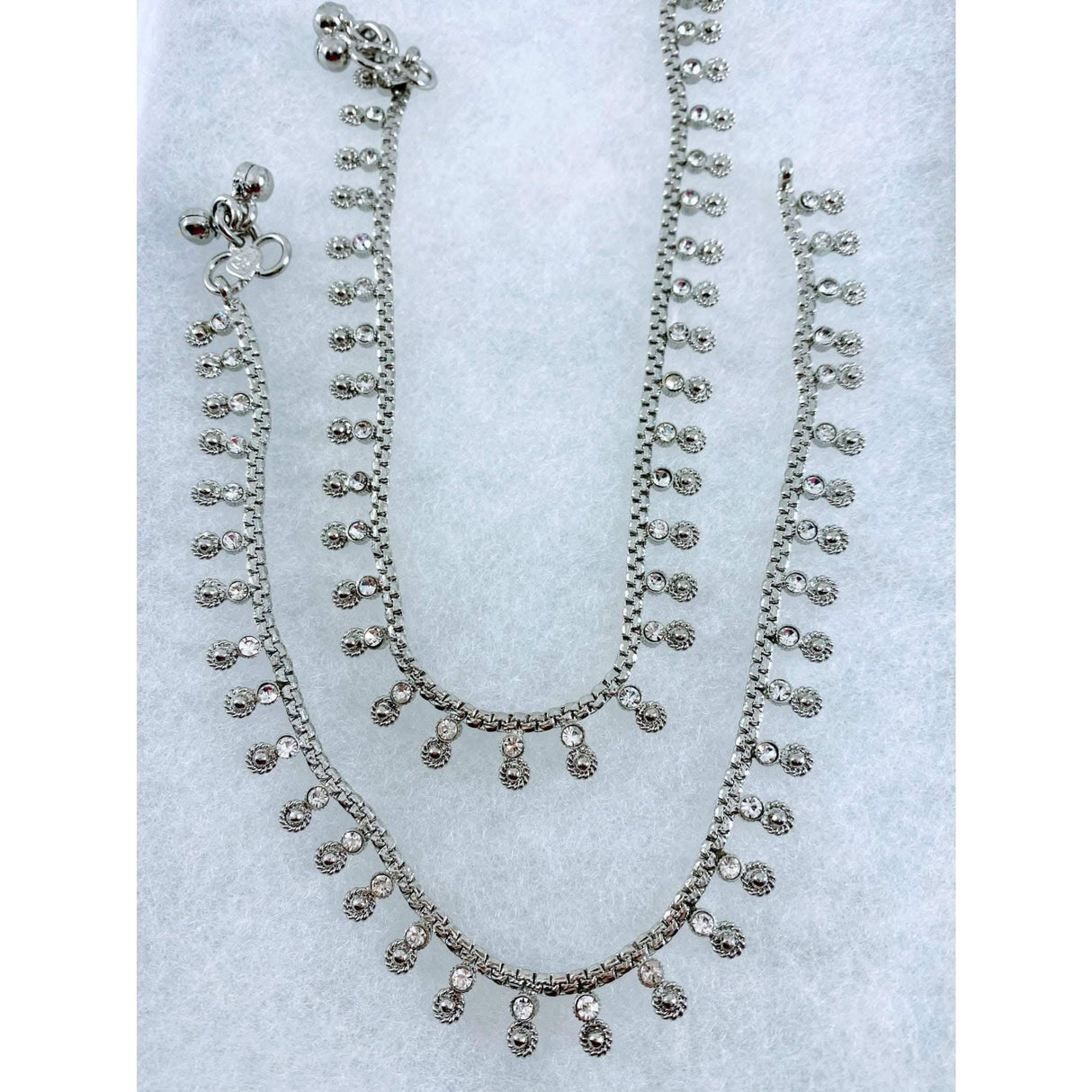 Silver Anklet, Anklets, Silver Anklets, Anklets for Women, Ankle Bracelet, Payal, Ankle Chain, Boho Ankle Bracelet, Panjeb - LoveNspire