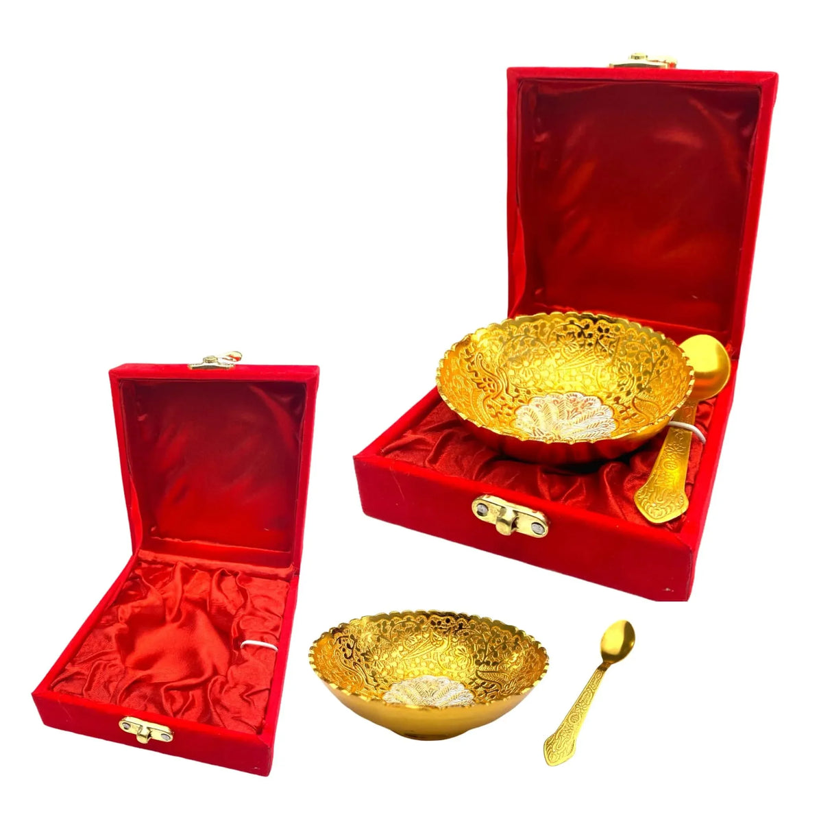 Gold Silver Plated Bowl Eid Gift Box, Eid Mubarak Gift, Ramadan Eid Gift, Islamic Gifts, Muslim Gift, Eid Favors, Eid Gift Hamper - LoveNspire