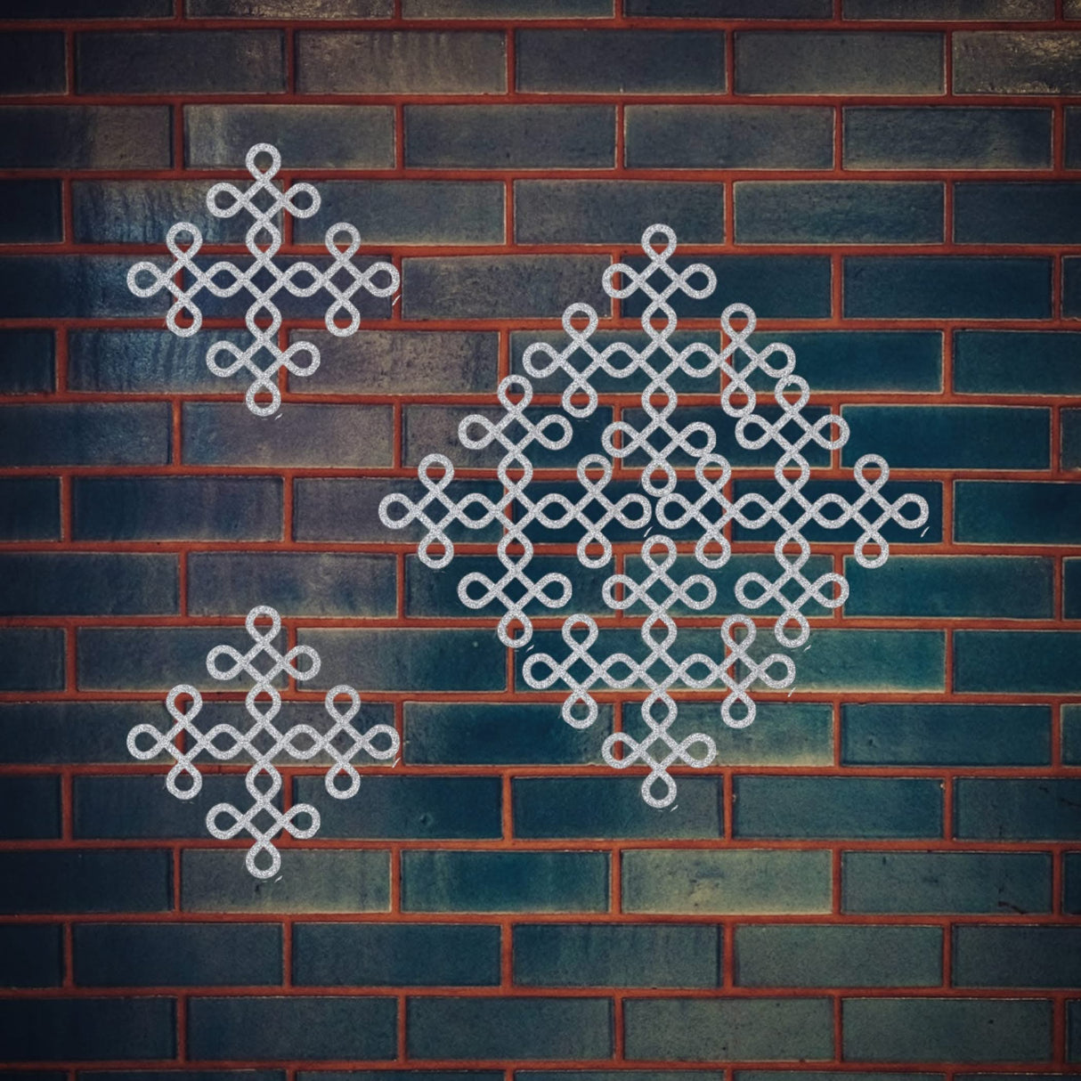 Small Muggu Kolam Cutout Diy Indian Backdrop Traditional Wall Decorations Home Office Decor Puja Mandir Rangoli Pooja Decor Religious Cutout Spiritual Housewarming Gift - LoveNspire