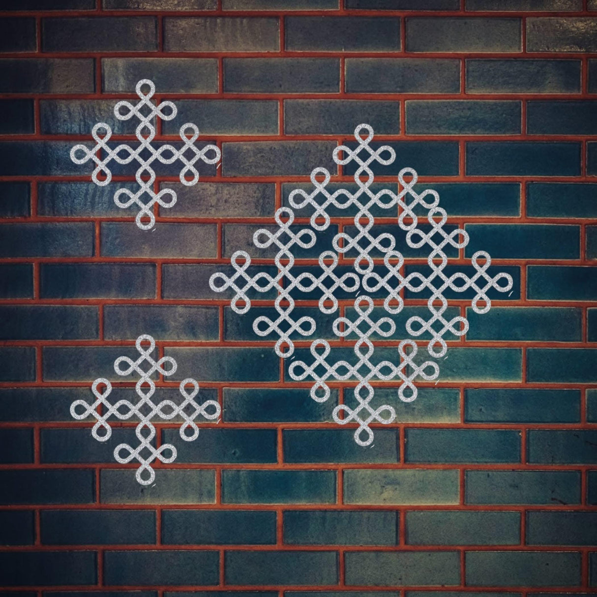 Small Muggu Kolam Cutout Diy Indian Backdrop Traditional Wall Decorations Home Office Decor Puja Mandir Rangoli Pooja Decor Religious Cutout Spiritual Housewarming Gift - LoveNspire