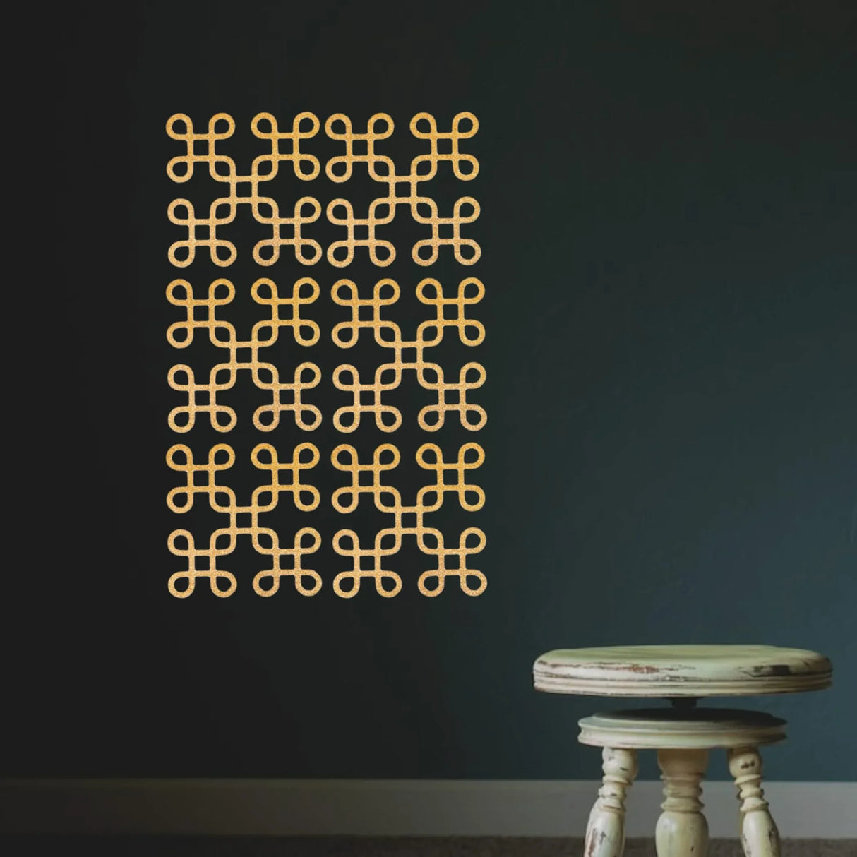 Small Muggu Kolam Cutout Diy Indian Backdrop Traditional Wall Decorations Home Office Decor Puja Mandir Rangoli Pooja Decor Religious Cutout Spiritual Housewarming Gift - LoveNspire