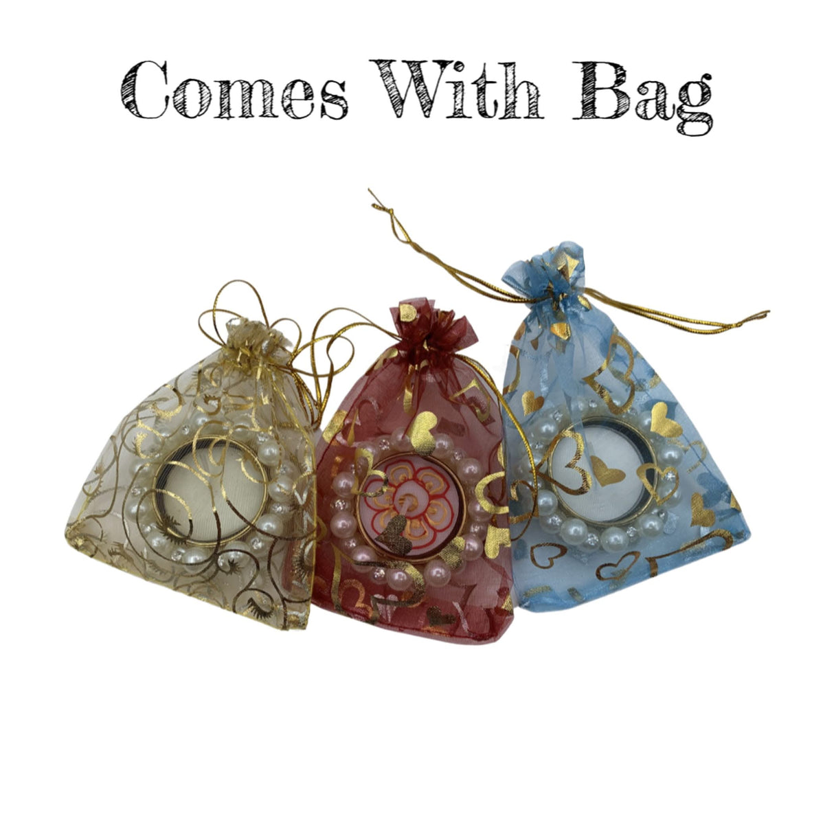 Bulk - Small Pearl Tealight Candle Holder – Festive T-light Stand for Diwali, Navratri, Christmas, Thanksgiving, Housewarming & Home Decor Centerpiece Dining Table - LoveNspire