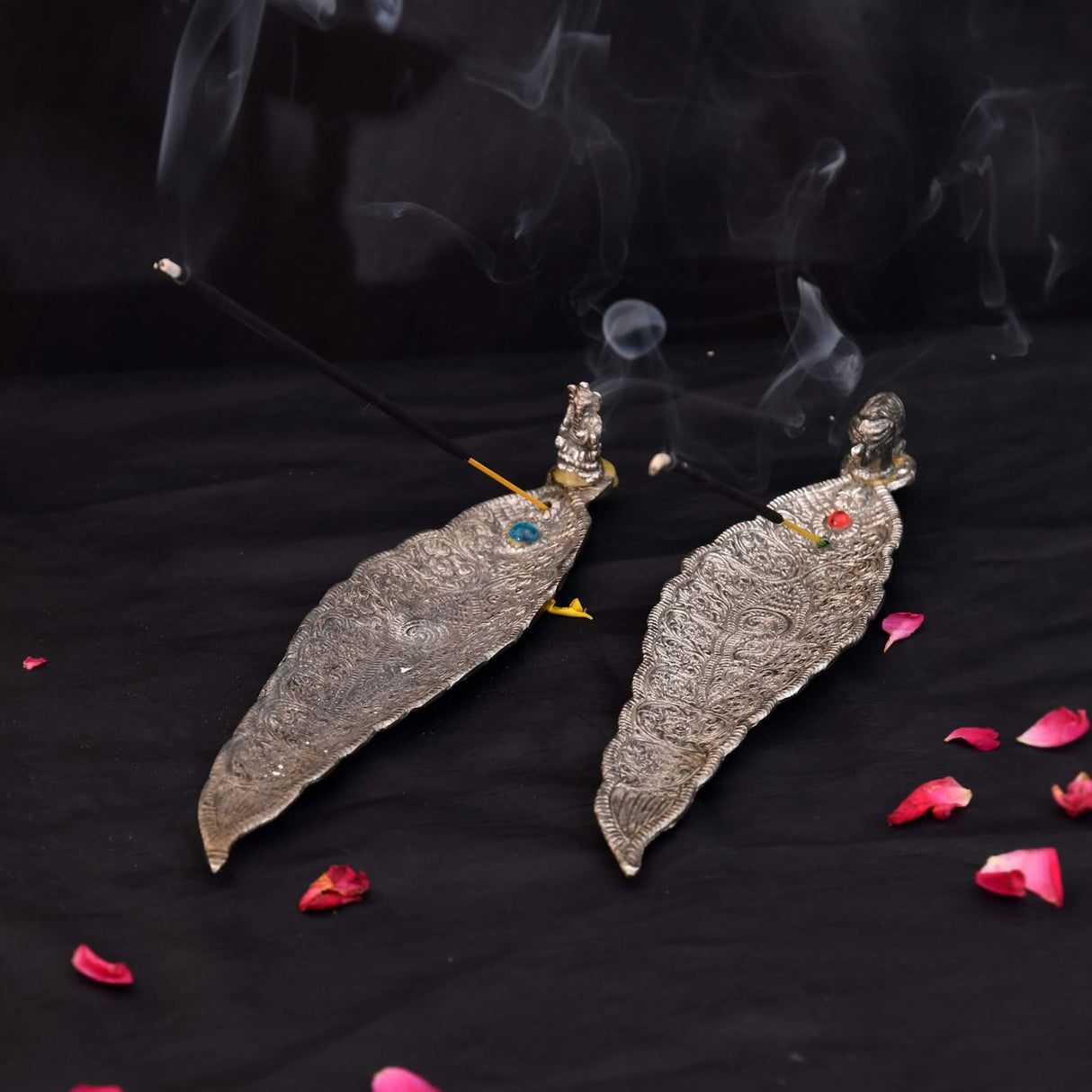 Leaf Incense Holder, Ganesha Incense Holder, Stick Incense Holder, Incense Stick Holder, Incense Holder Tray, Home Incense Holder, Stick Incense Holder - LoveNspire