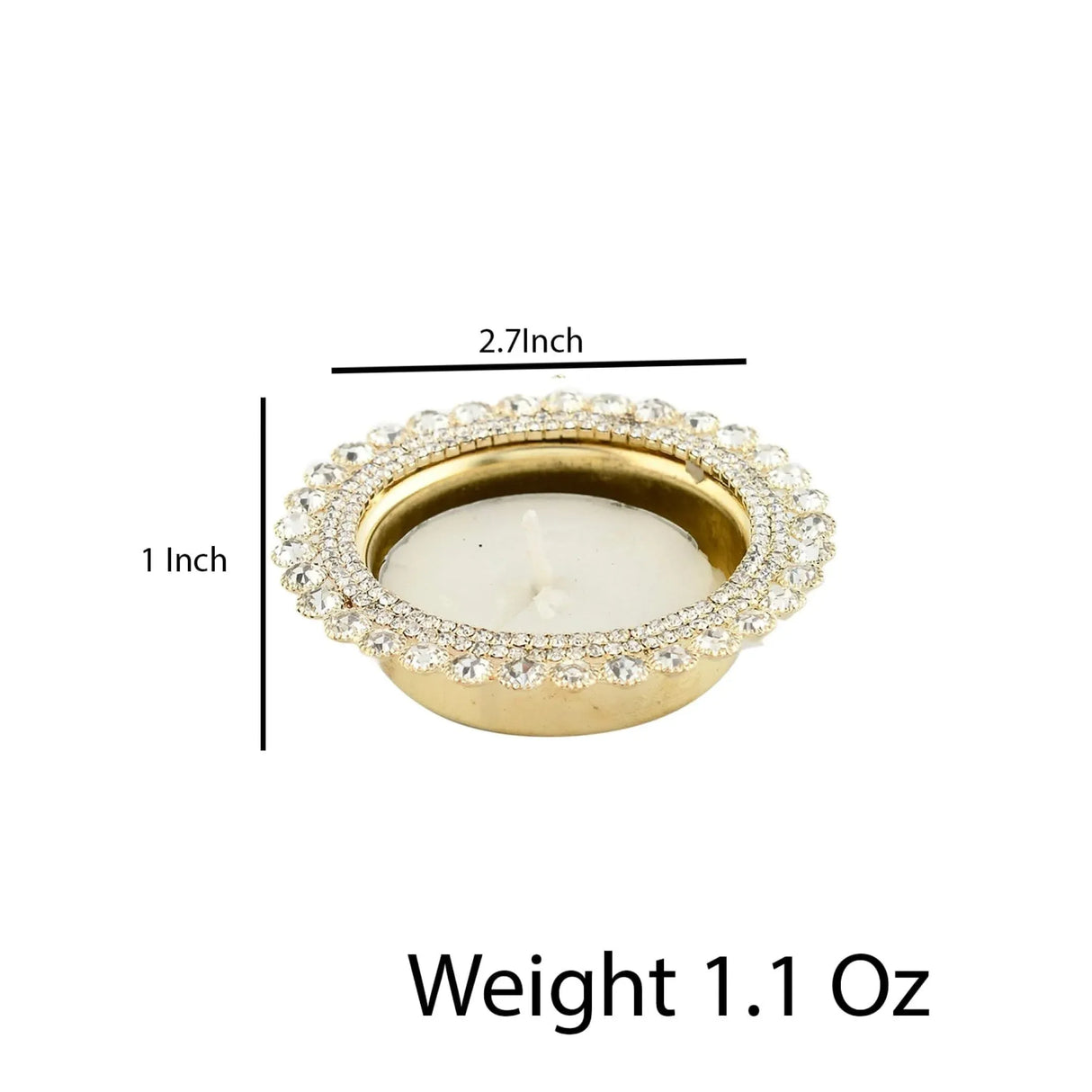 Tea Light Candle Holders Indian Decorative Candle Holder for Centerpiece Dining Table Office Home Temple Decor Housewarming Thanksgiving Gift Diwali Decoration Tealight Holder for Christmas - LoveNspire