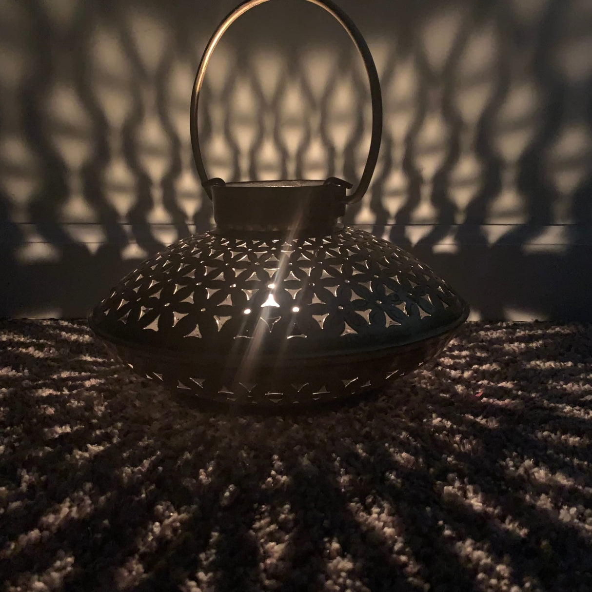 Tealight Candle Stand Gold Iron Incense Holder Antique Style Dhuni Holder Mess Free Cone Holder Housewarming Gift Dhoop Incense Holder for Home Office - LoveNspire