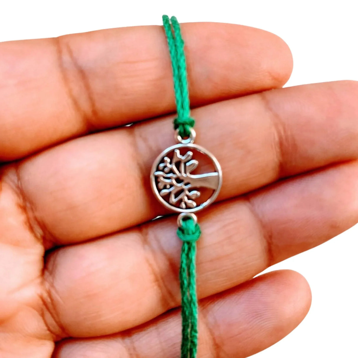 2CT Tree of Life Charm Rakhi for Brother, Raksha Bandhan, Rakhi, Raksha Bandhan Card, Tree of Life Rakhi, Rakhi for Bhai - LoveNspire