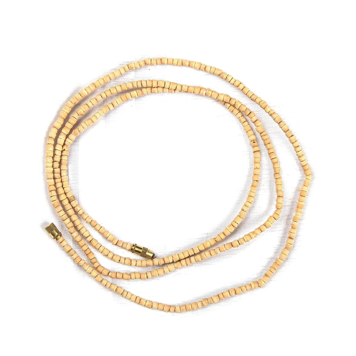 2mm Tulsi Mala Beads Necklace Holy Basil Energized Hindu Tibetan Buddhist Rosary Hand Knotted Tulsi Neck Mala for Pooja Meditation Yoga - LoveNspire