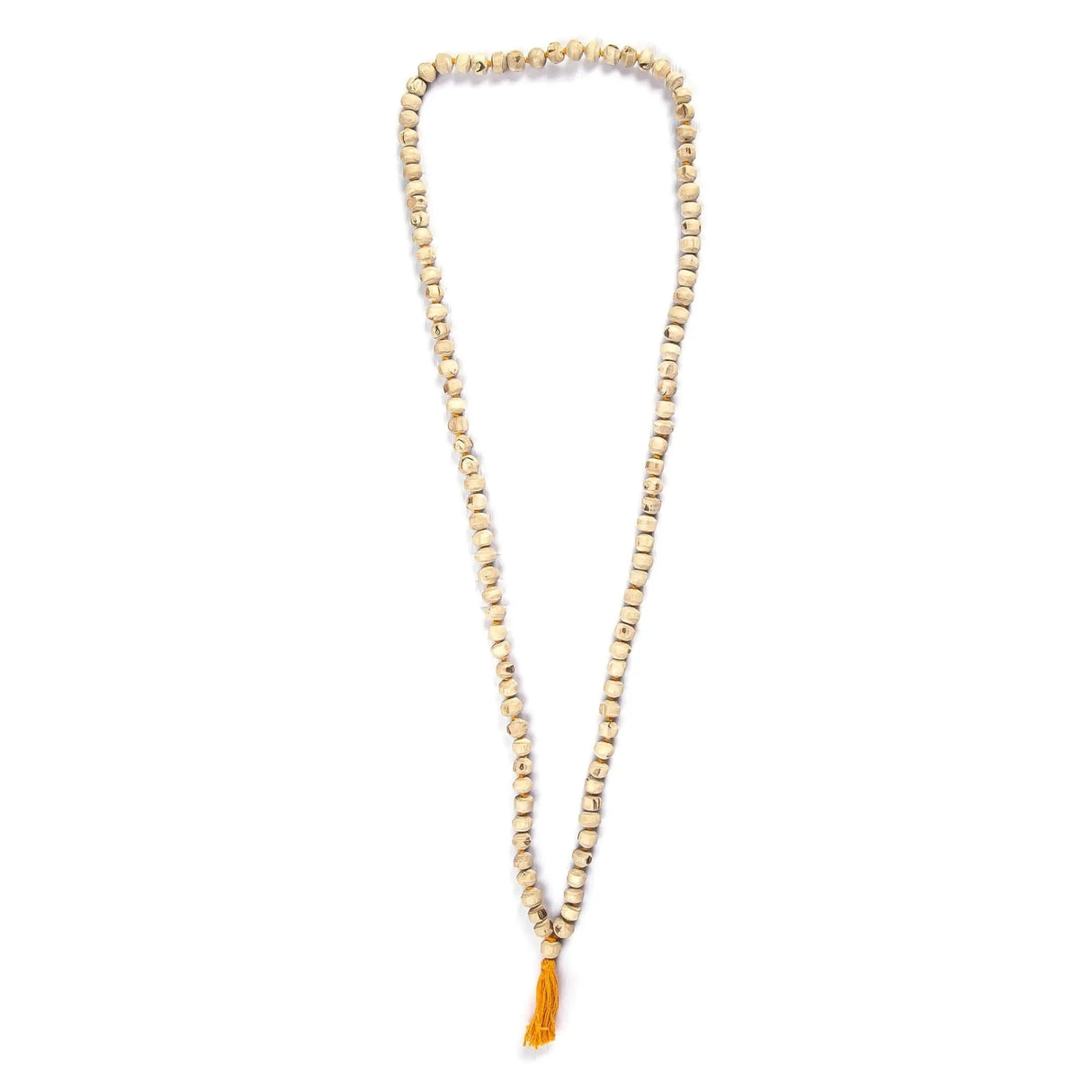 Tulsi Mala Beads Necklace Holy Basil 108 + 1 Beads Ram Japa Prayer Mala Energized Hindu Tibetan Buddhist Rosary for Chanting Mantra Hand Knotted Tulsi Neck Mala for Pooja Meditation Yoga - LoveNspire