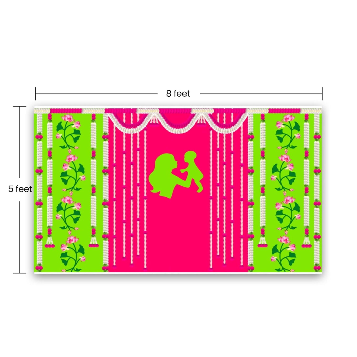 Valaikaappu Decor, Seemantham Banner, Seemantham Decor, Baby Shower Decor, Backdrop Baby Shower, Baby Shower Banner, Baby Shower Decor, - LoveNspire