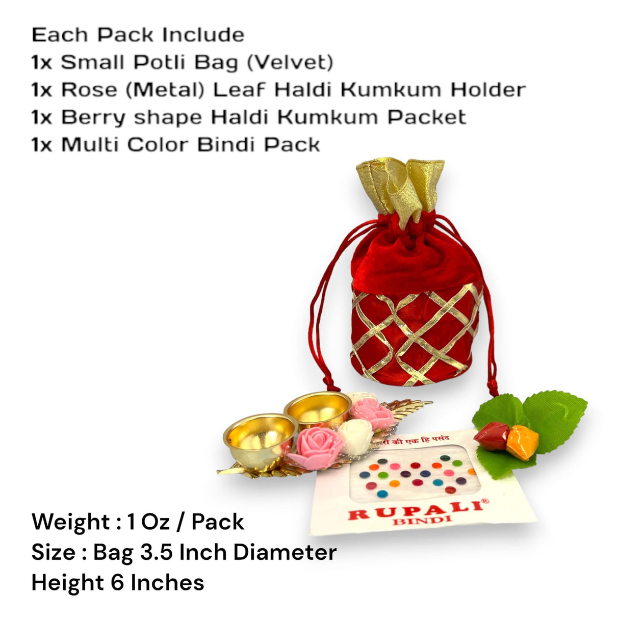 Varalakshmi Vratham Gift Hamper Navaratri Vratha Hindu Religious Teej Karva Chauth Sankranti Pooja Housewarming Return Gifts - Velvel Potli Bags Haldi Kumkum Packet & Holder Bindi Packs - LoveNspire