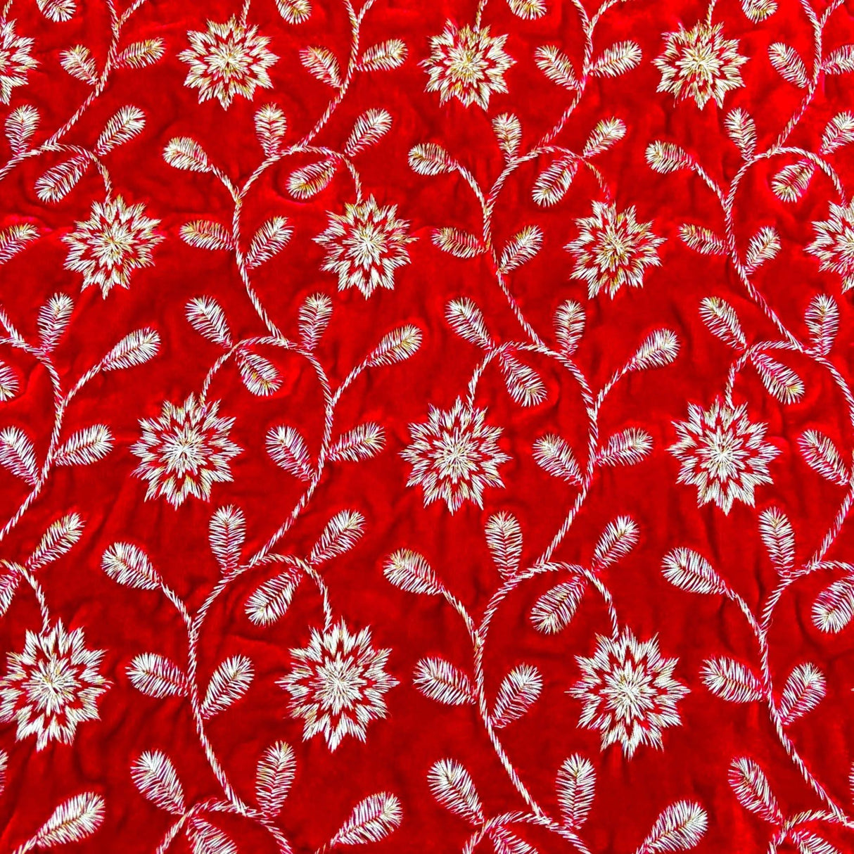 Velvet Pooja Mat Aasan Golden Zari Work Cloth for God Goddess Idol Puja Asan Mandir Temple Home Decor Base Chowki Asana Indian Festival Diwali Decoration Housewarming Gift Mata Ki Chunri - LoveNspire