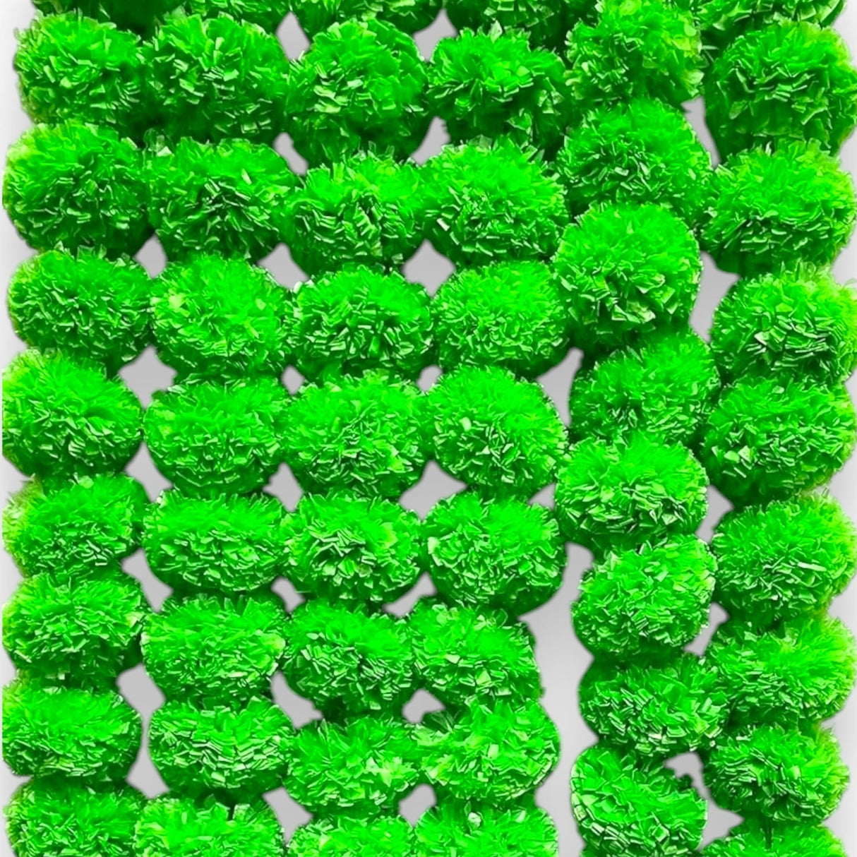 5 Strings Artificial Marigold Flowers Garland for Home Party Door Hanging Diwali Navratri Decorations Day of the Dead Dia De Los Muertos Ofrenda Halloween Mexican Fiesta Party Decor - LoveNspire