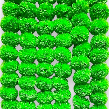 5 Strings Artificial Marigold Flowers Garland for Home Party Door Hanging Diwali Navratri Decorations Day of the Dead Dia De Los Muertos Ofrenda Halloween Mexican Fiesta Party Decor - LoveNspire