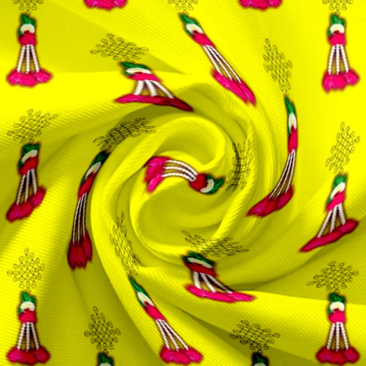 Yellow Tazzle Mango Leaf Backdrop, Pooja Backdrop Decoration, Indian Backdrop, Indian Decorations,housewarming Decor, Traditional Backdrop, Pooja Decoration - LoveNspire