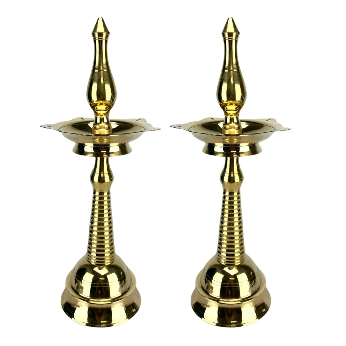 1 Ct Kerala Brass Oil Lamp, Samai Diya, Brass Oil Diya, Diwali Deepak, Brass Oil Diya Lamp, Diwali Deepak, Diya for Home Decor, Kathu Vilakku, Kerela Diya, Pooja Diya - LoveNspire