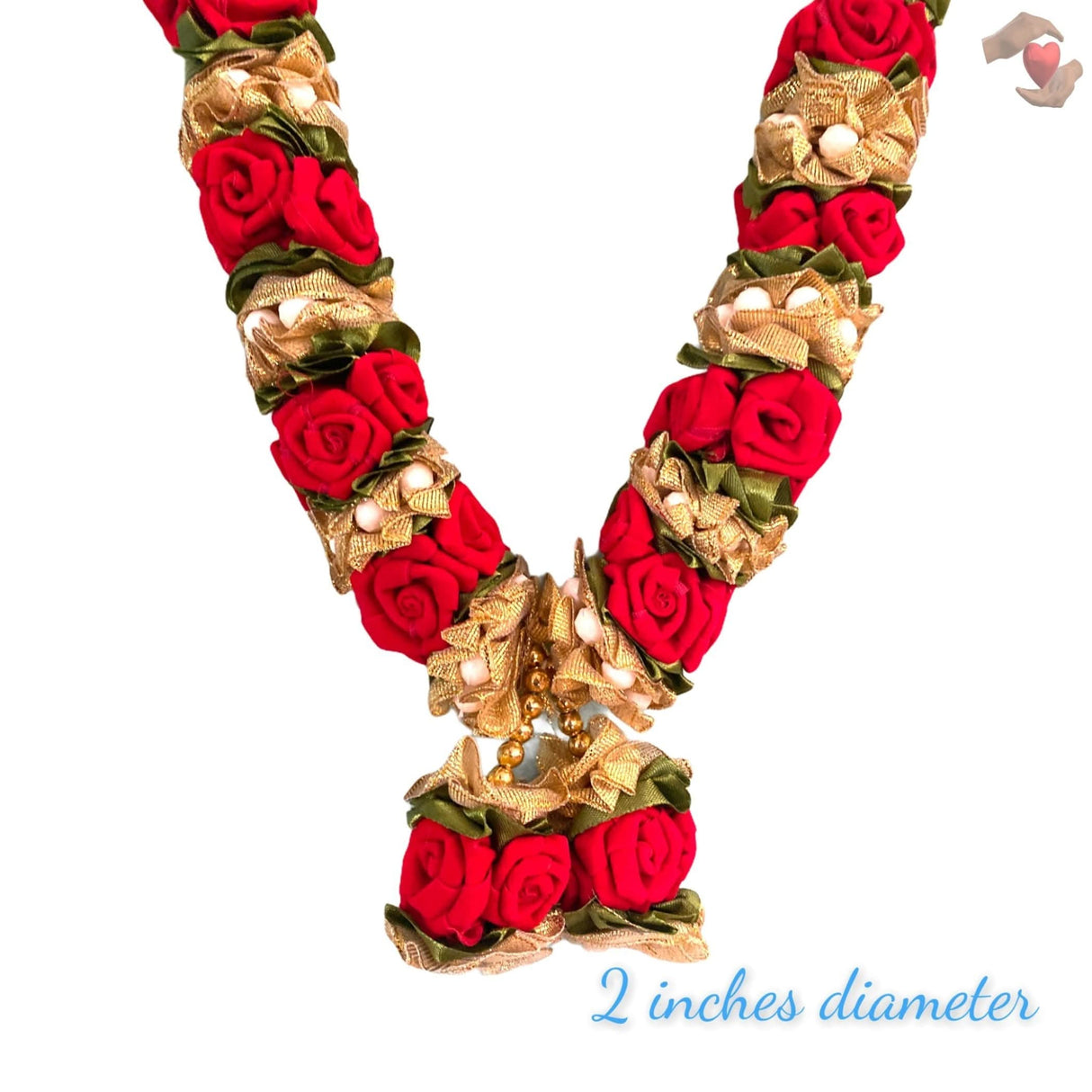 Red Rose Varmala Wedding Garland Velvet Idol / Photo Indian Milini Mala Indian Wedding Haar Bride and Groom Mala Muslim Arab Punjabi Nika Event Jaimala - LoveNspire