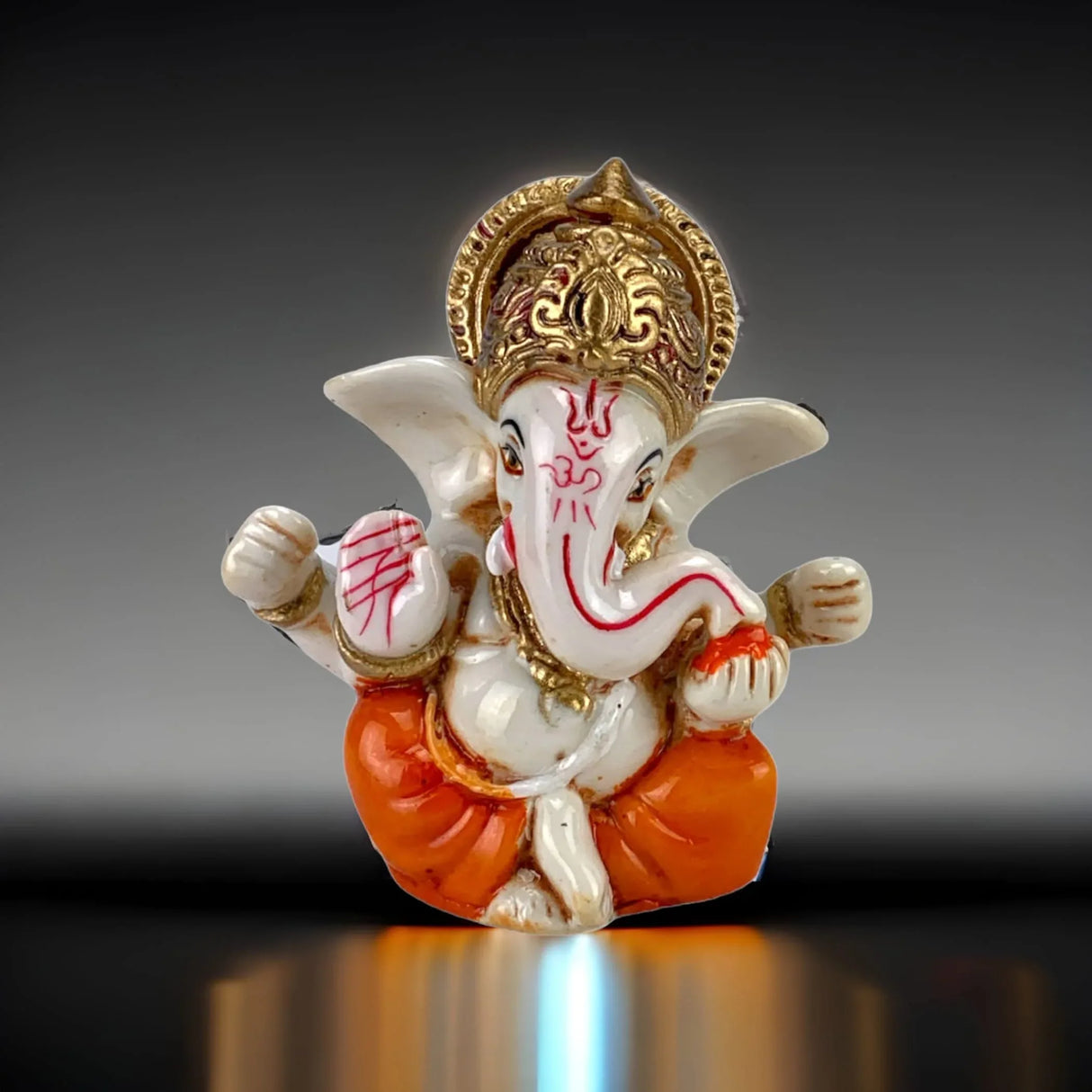 Acrylic Car Ganesha, Ganesha Pooja Favor, Housewarming Favor, Ganesh Statue, Indian Gift, Indian Favor, Ganesh Idol, Ganesha Statue - LoveNspire