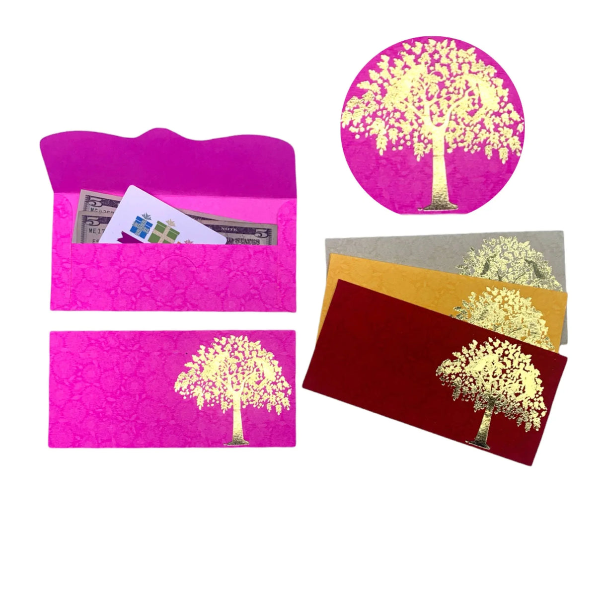 Tree Shagun Envelop, Shagun Envelop, Gift Envelop, Indian Arab Punjabi Muslim Wedding, Wedding Envelopes, Shagun Gift Envelopes - LoveNspire