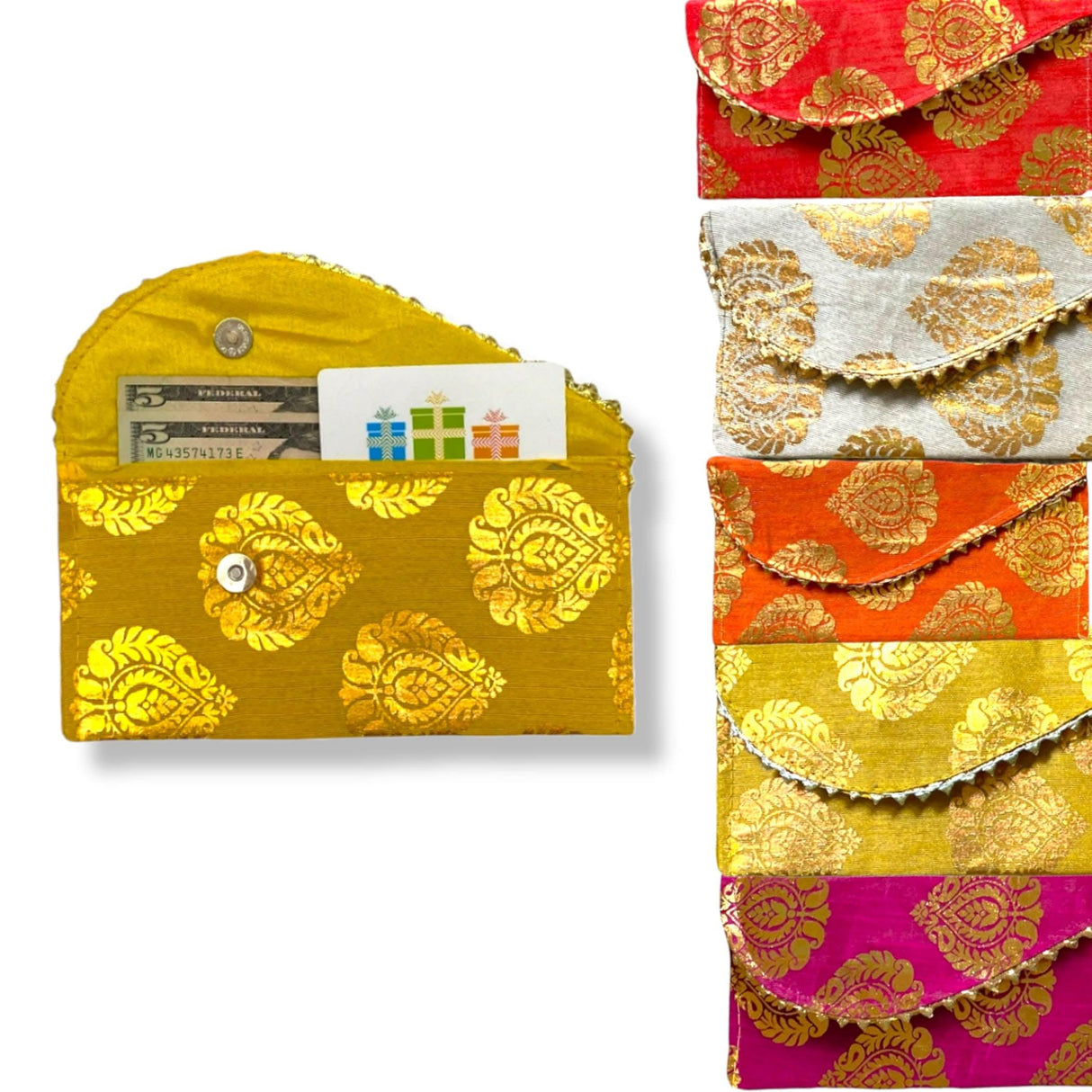 Bulk Brocade Money Envelopes, Gifting Envelope, Shagun Envelops, Eid Gift Envelop, Christmas Gifting, Wedding Favor, Cash Envelop, Wedding Gift, Gifting Envelopes, - LoveNspire