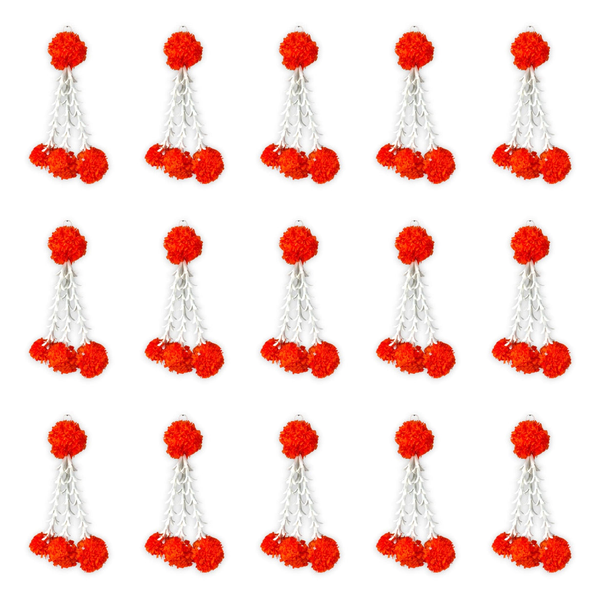 Bulk Marigold Tuberose Tassels, Diwali Decoration, Home Decor, Diwali Backdrop, Muslim Wedding, Eid Decoration, Mehndi Decoration - LoveNspire