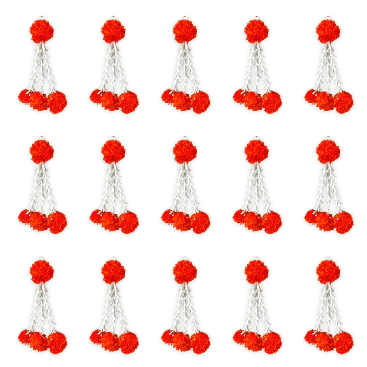 Bulk Marigold Tuberose Tassels, Diwali Decoration, Home Decor, Diwali Backdrop, Muslim Wedding, Eid Decoration, Mehndi Decoration - LoveNspire