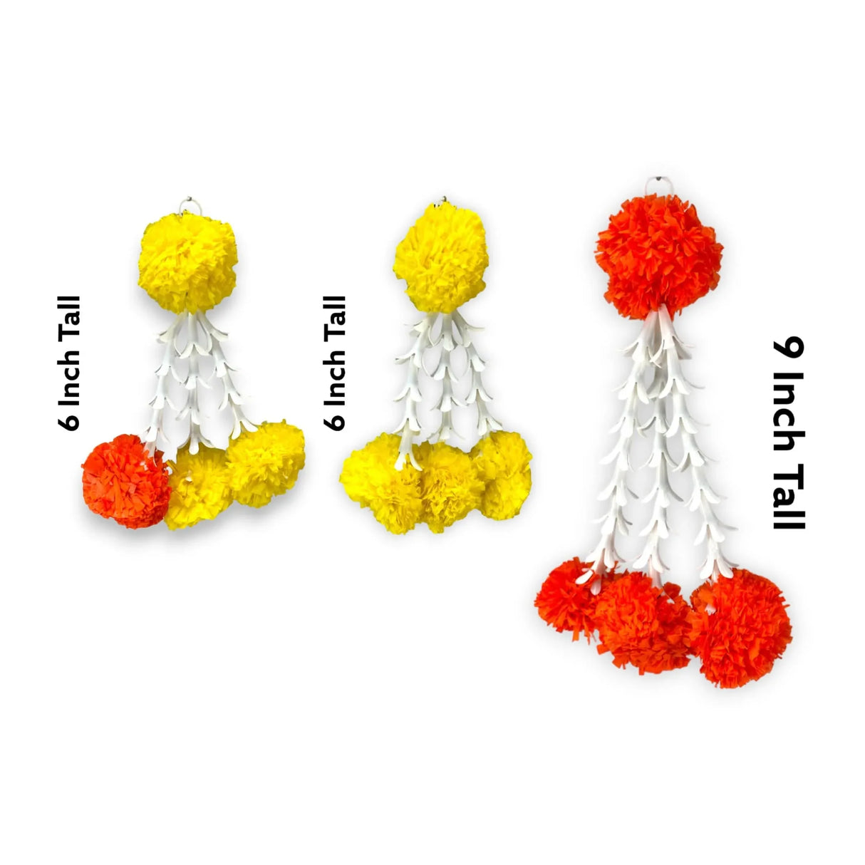 Bulk Marigold Tuberose Tassels, Diwali Decoration, Home Decor, Diwali Backdrop, Muslim Wedding, Eid Decoration, Mehndi Decoration - LoveNspire