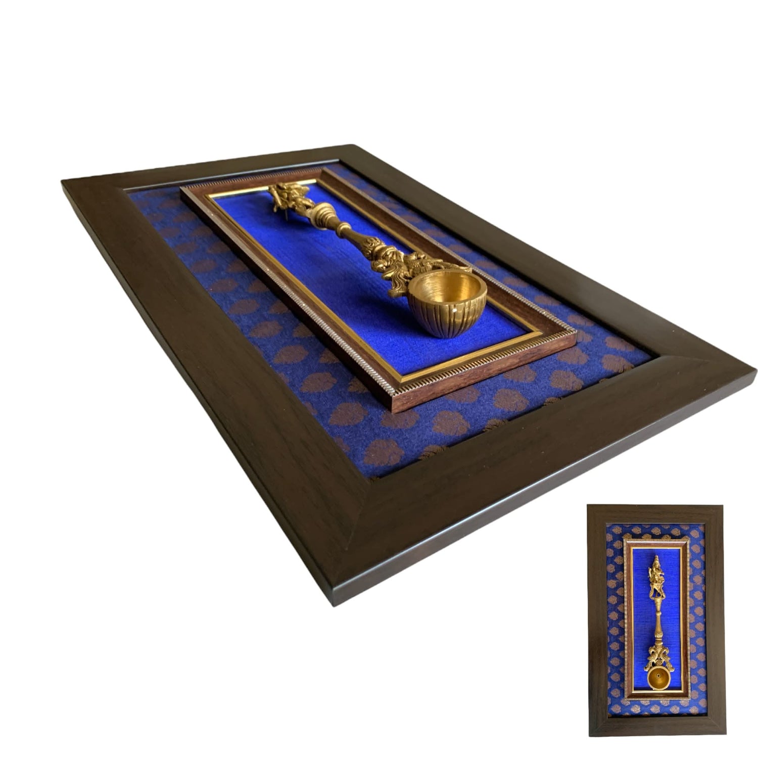 Decorative Brass Dancing Krishna Wall Art for Living Room Office House Pooja Room Hindu God Statue Modern Artwork Return Gift Pooja Favor Decorative Wall Hanging Showpiece - LoveNspire