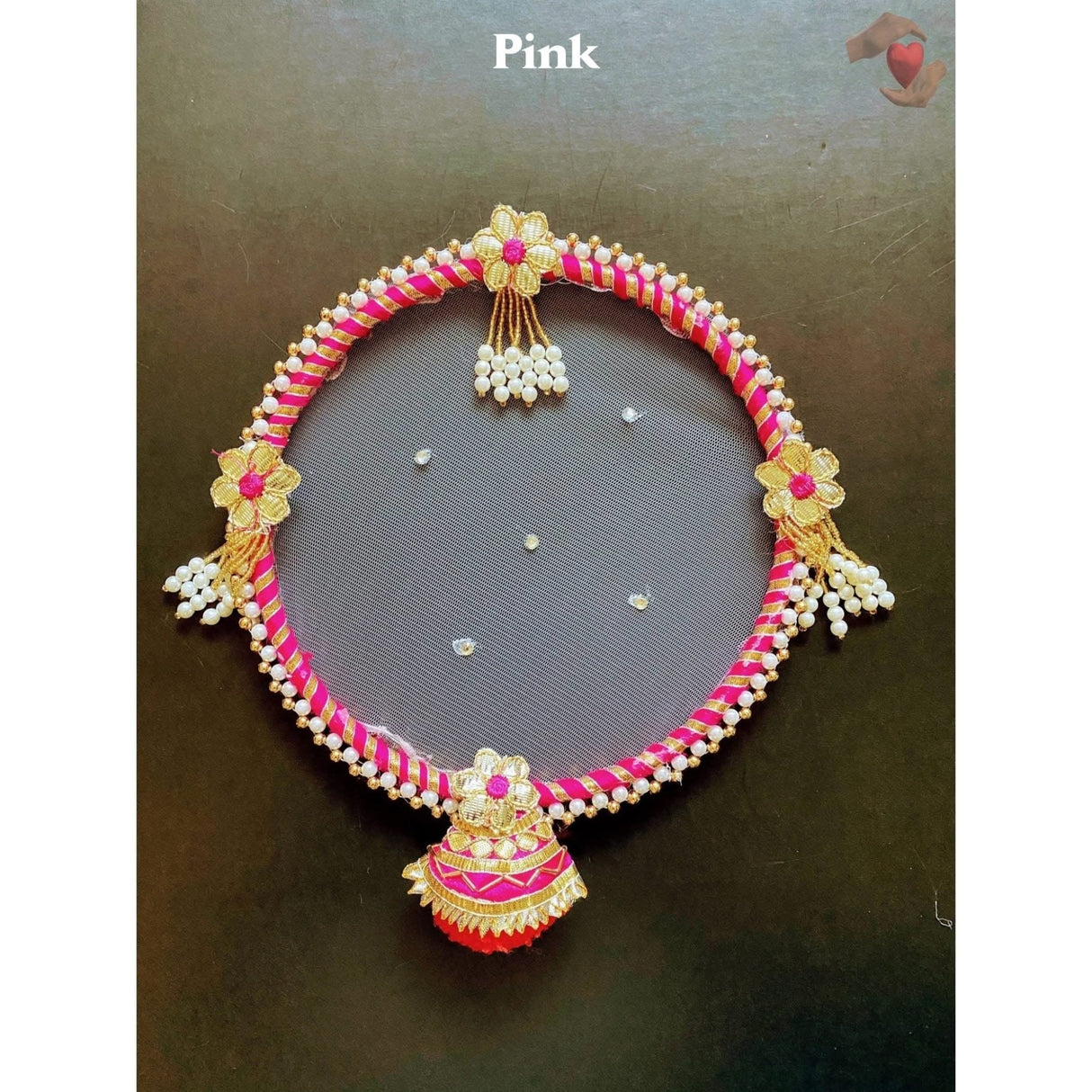 Designer and Decorative Karwachauth Channi, Karwa Chauth, Ships from Usa, Wedding Favor - LoveNspire