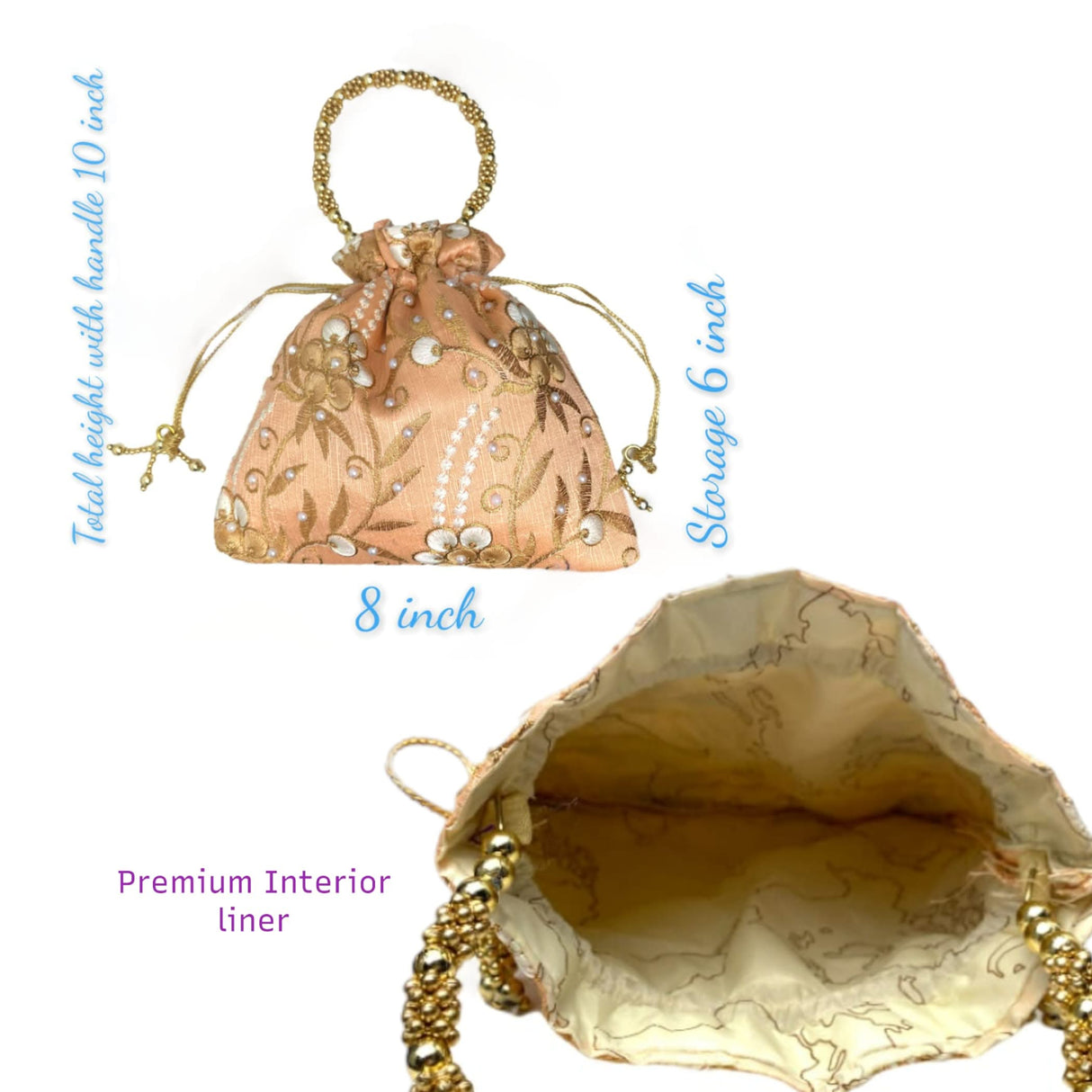 Designer Potli Bags, Eid Gifting, Favor, Indian Muslim Punjabi Wedding Favor, Diwali Gift Bag, Return Favor, Gift, Housewarming, Jewelry Organizer - LoveNspire