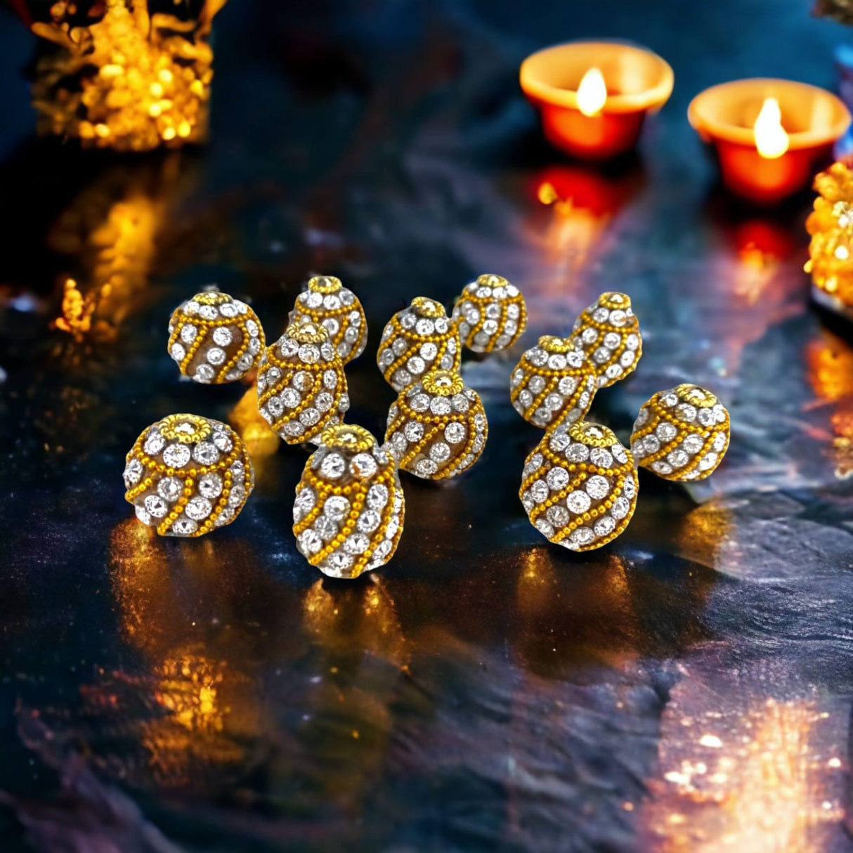 Designer Supari for Puja, Betelnut for Pooja, Decorative Supari, Indian Wedding, Housewarming, Haldi, Pithi - LoveNspire