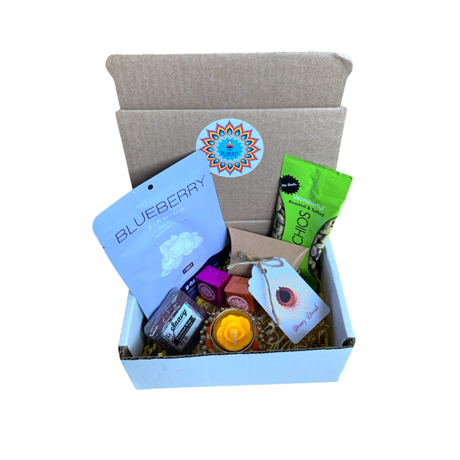 Personalized Diwali Gift Hamper for Women Indian Diwali Festival Unique Gift Basket for Her Wife Mom Sister Christmas Thanksgiving Deepawali Gift Box Corporate Hampers - Return Gifts Items - LoveNspire