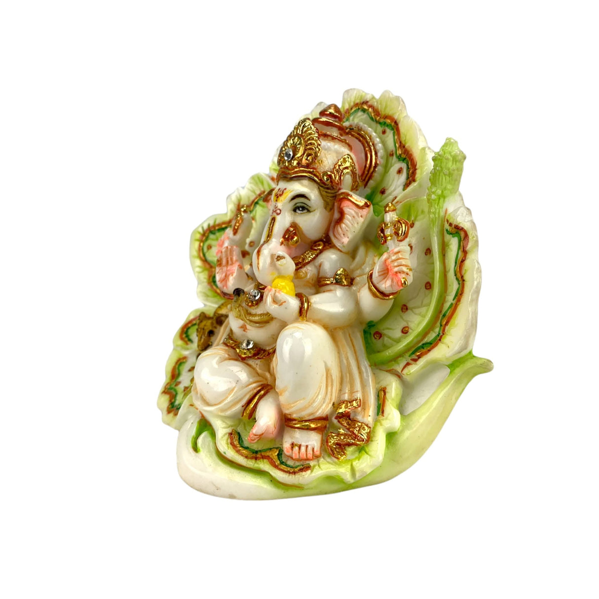 Lord Ganesha for Car Idol Showpiece Ganpati Figurine God of Luck and Success Home Decoration Ganesha for Car Dashboard Return Gifts for Housewarming Pooja Diwali - LoveNspire