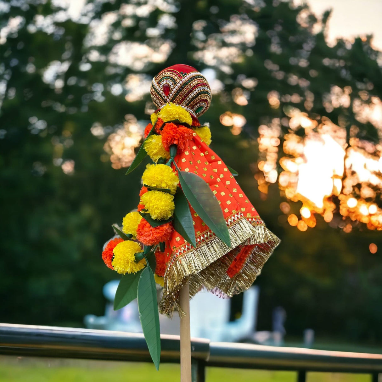 Gudi Kit, Gudi Showpiece, Gudi Padwa Set, Gudi Padwa Decoration, Gudi Padwa Gift, Gudi Padva, Pooja Decor - LoveNspire