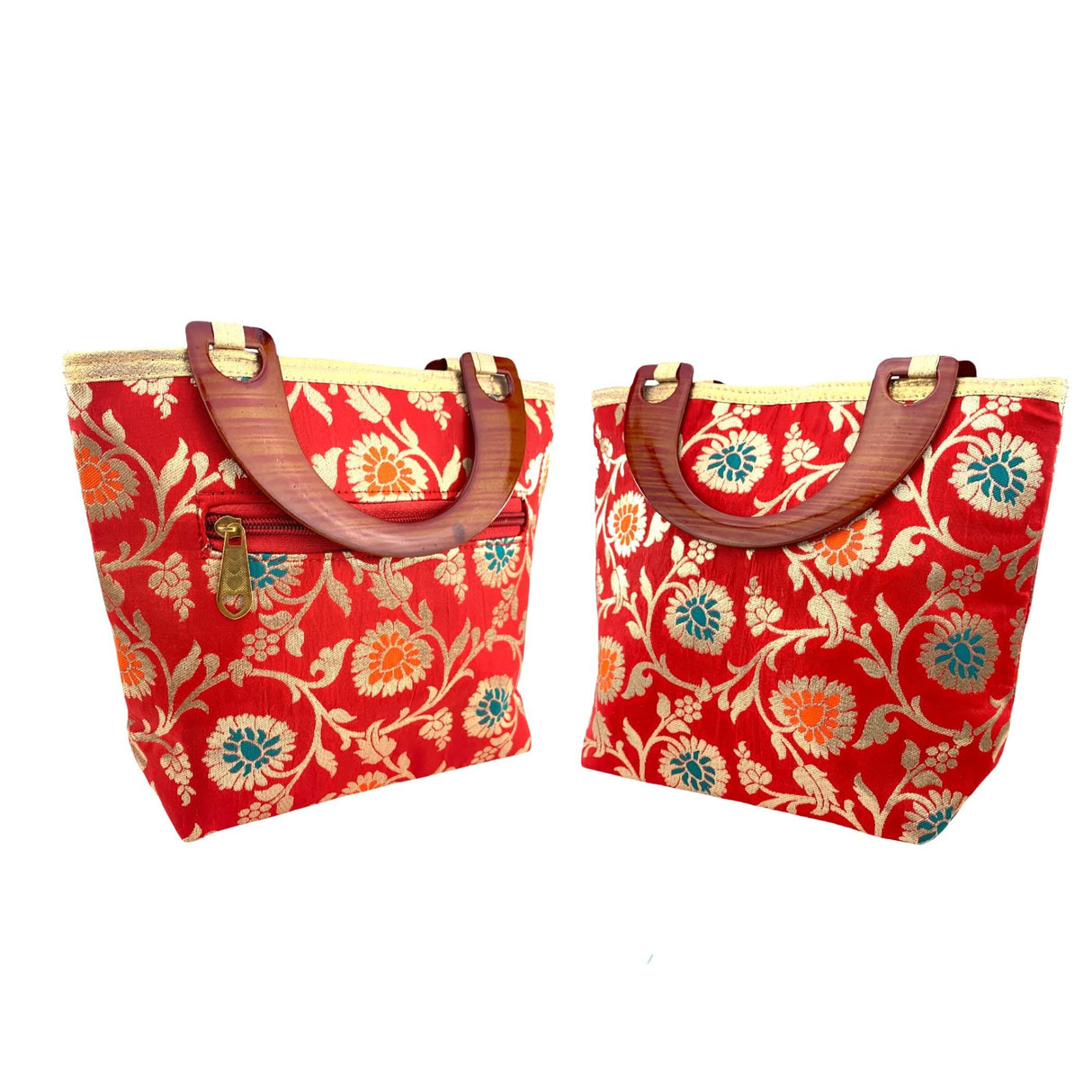 Indian Clutch, Eid Gift, Potli Purse Women Silk Ethnic Hand Bags, Wedding Return Gifts, Housewarming Baby Shower - LoveNspire