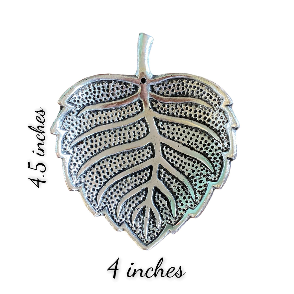 Leaf Shape Incense Stick and Cone Holder Unique Design Incense Burner Agarbatti Ash Catcher Goodluck Gift Mess Free Pooja Item for House Temple Living Room Decor - LoveNspire