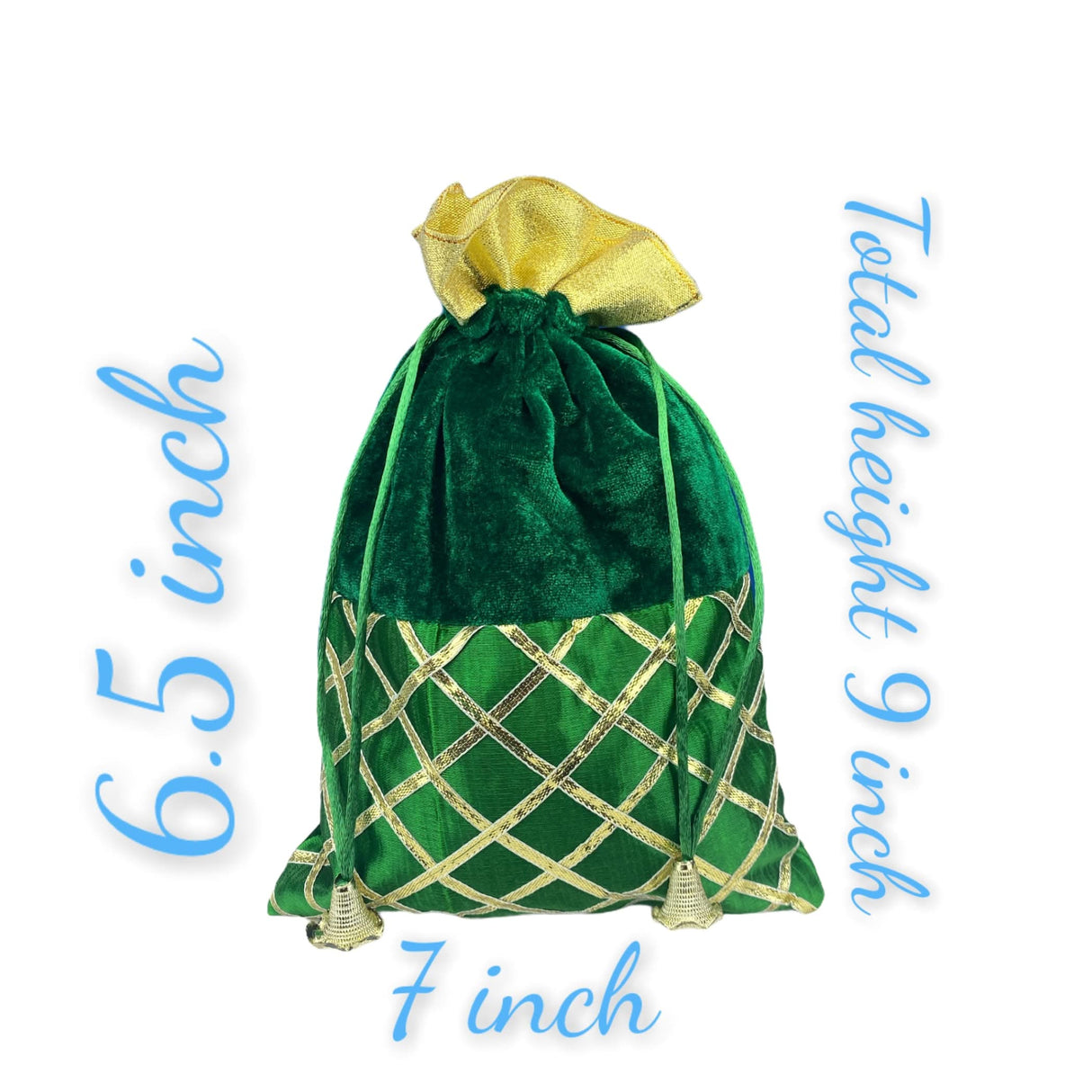 Potli Bags, Eid Gift, Favor, Indian Muslim Punjabi Wedding Favor, Diwali Gift Bag, Return Favor, Gift, Housewarming, Jewelry Organizer - LoveNspire