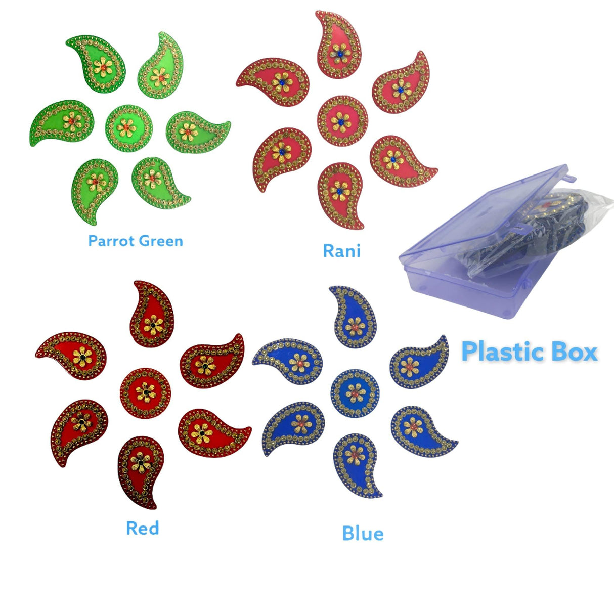 Diya Floor Rangoli Indian Traditional Handmade Reusable Acrylic Diya Rangoli Diwali Navratri Home Temple Decor Deepawali Wedding Housewarming Gift Floor Table Decoration (6.5 Inches) - LoveNspire