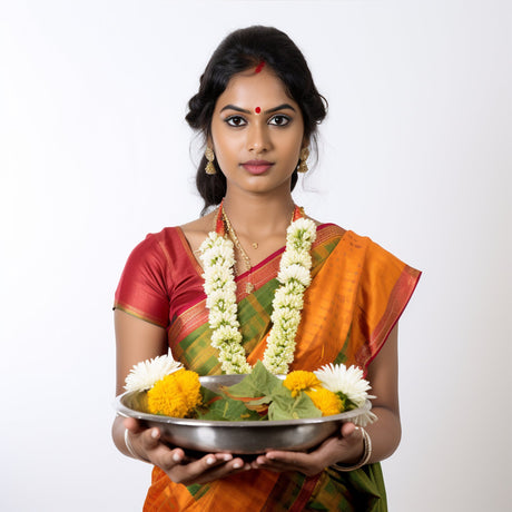 Karwa Chauth is a traditional Hindu festival where married women observe a day-long fast, perform Chauth Puja, listen to the Vrat Katha, and follow specific rituals to pray for the longevity and well-being of their husbands.