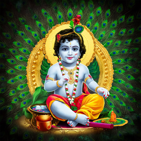 Celebrate Krishna Janmashtami 2025 with divine décor ideas like vibrant jhulas