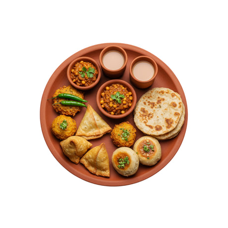 The Karva Chauth Thali Set by LoveNspire is a beautifully crafted, ideal gift option for traditional rituals and festive celebrations, as it perfectly combines elegance with cultural significance.
