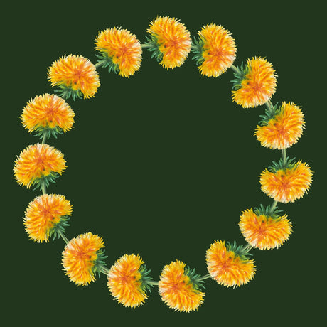 Brighten your Diwali with our artificial marigold garlands—easy to hang, elegantly festive, and perfectly reusable year after year.