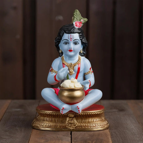 Transform your home into a divine celebration for Janmashtami 2025 with a vibrant Radha-Krishna-themed décor using traditional drapes, floral rangoli, LED lights, and a beautifully adorned jhula (swing) for Lord Krishna’s idol.