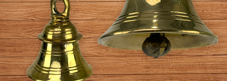 hanging brass bell